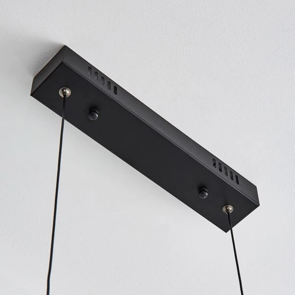 Dunelm Depere 3 Light Integrated LED Black Ceiling Fitting 4 Dunelm Depere 3 Light Integrated LED Black Ceiling Fitting - Image 4
