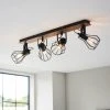 Dunelm Fulton 4 Light Spotlight Bar
