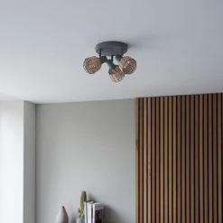 Dunelm Ohio 3 Light Grey Spotlight 9 Dunelm Ohio 3 Light Grey Spotlight -Lava Lamp Shop 30754832 alt03