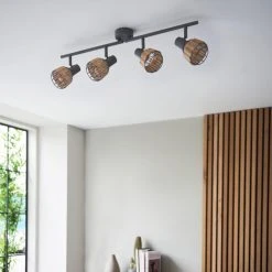 Dunelm Ohio 4 Light Grey Spotlight Bar 9 Dunelm Ohio 4 Light Grey Spotlight Bar -Lava Lamp Shop 30754833 alt03