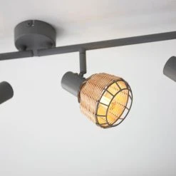 Dunelm Ohio 4 Light Grey Spotlight Bar 10 Dunelm Ohio 4 Light Grey Spotlight Bar -Lava Lamp Shop 30754833 alt04
