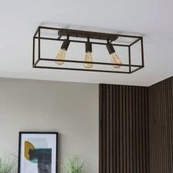 Dunelm London 3 Light Bronze Spotlight Bar 9 Dunelm London 3 Light Bronze Spotlight Bar -Lava Lamp Shop 30754838 alt03