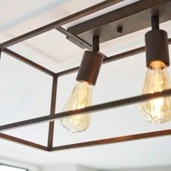 Dunelm London 3 Light Bronze Spotlight Bar 11 Dunelm London 3 Light Bronze Spotlight Bar -Lava Lamp Shop 30754838 alt05