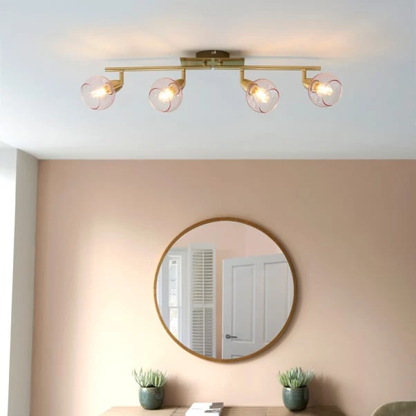 Dunelm Tia 4 Light Spotlight Bar 3 Dunelm Tia 4 Light Spotlight Bar - Image 3