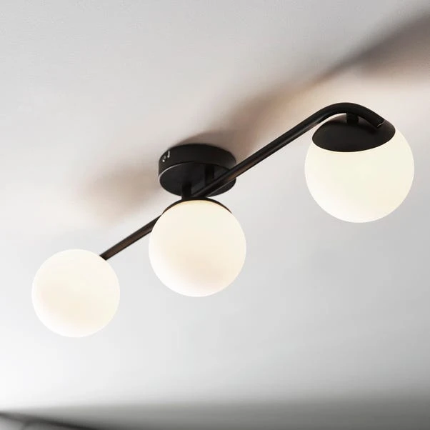 Dunelm Elements Tela 3 Light Bathroom Spotlight 1 Dunelm Elements Tela 3 Light Bathroom Spotlight