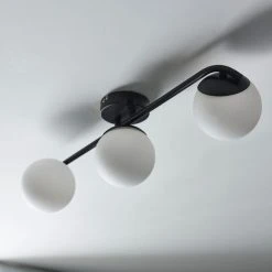 Alternative view of Dunelm Elements Tela 3 Light Bathroom Spotlight