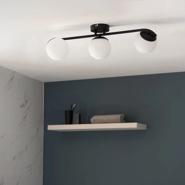 Dunelm Elements Tela 3 Light Bathroom Spotlight 4 Dunelm Elements Tela 3 Light Bathroom Spotlight - Image 4