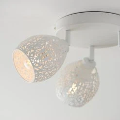 Dunelm Fearne 3 Light White Spotlight 10 Dunelm Fearne 3 Light White Spotlight -Lava Lamp Shop 30754841 alt04