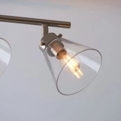 Dunelm Delavin 4 Light Satin Nickel Spotlight Bar -Lava Lamp Shop 30754843 alt04