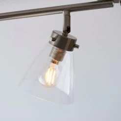 Dunelm Delavin 4 Light Satin Nickel Spotlight Bar -Lava Lamp Shop 30754843 alt05