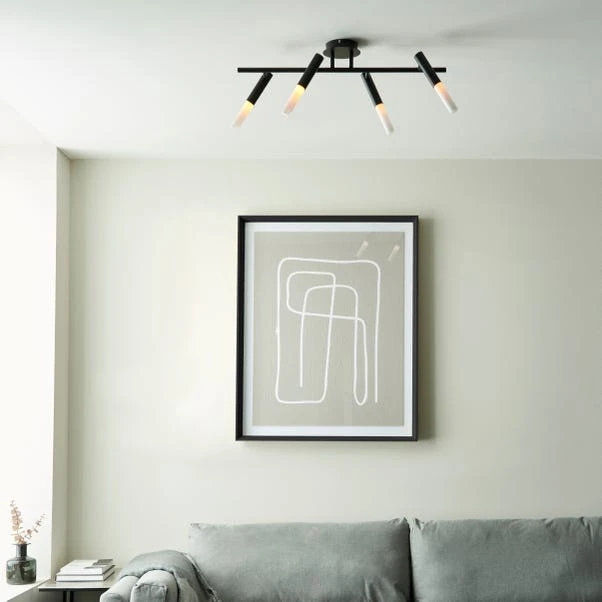 Dunelm Lyla 4 Light Spotlight Bar 3 Dunelm Lyla 4 Light Spotlight Bar - Image 3
