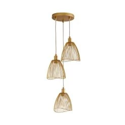 Elements Jaula Gold 3 Light Cluster Ceiling Fitting 10 Elements Jaula Gold 3 Light Cluster Ceiling Fitting -Lava Lamp Shop 30755628 alt05