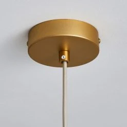 Elements Jaula Gold 1 Light Ceiling Fitting 9 Elements Jaula Gold 1 Light Ceiling Fitting -Lava Lamp Shop 30755632 alt03