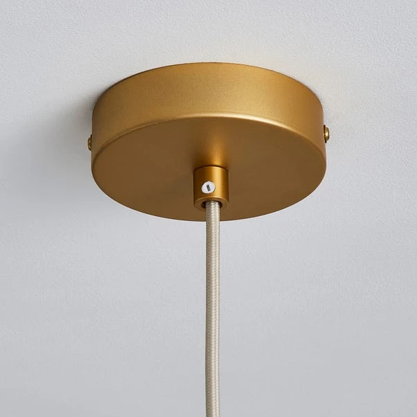 Elements Jaula Gold 1 Light Ceiling Fitting 4 Elements Jaula Gold 1 Light Ceiling Fitting - Image 4