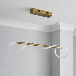 Alternative view of Dunelm Flexi Integrated LED Ceiling Fitting