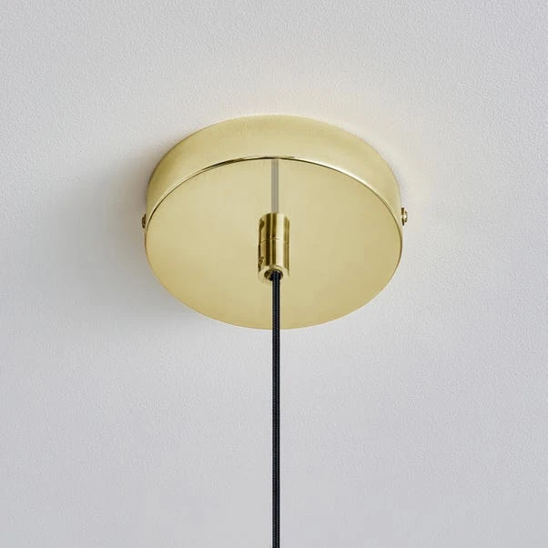 Dunelm Emzo Black Ceiling Fitting 50cm 4 Dunelm Emzo Black Ceiling Fitting 50cm - Image 4