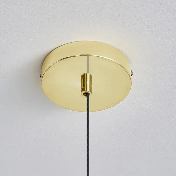 Dunelm Emzo Black Ceiling Fitting 35cm 4 Dunelm Emzo Black Ceiling Fitting 35cm - Image 4