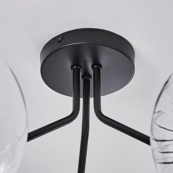 Dunelm Nila 6 Light Ceiling Fitting 4 Dunelm Nila 6 Light Ceiling Fitting - Image 4