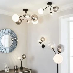 Dunelm Nila 6 Light Ceiling Fitting 11 Dunelm Nila 6 Light Ceiling Fitting -Lava Lamp Shop 30755733 alt06