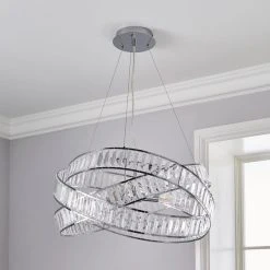 Dunelm Lilia 3 Light Ceiling Fitting -Lava Lamp Shop 30755735 alt01