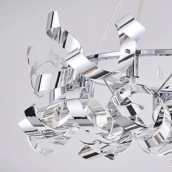 Dunelm Iris Hoop 4 Light Ceiling Fitting 3 Dunelm Iris Hoop 4 Light Ceiling Fitting - Image 3