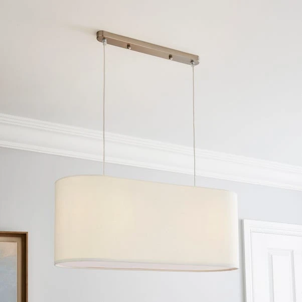 Dunelm Sara 2 Light Diner Fitting 1 Dunelm Sara 2 Light Diner Fitting
