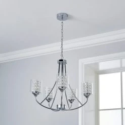 Dunelm Frankie 5 Light Ceiling Fitting 7 Dunelm Frankie 5 Light Ceiling Fitting -Lava Lamp Shop 30755753 alt01