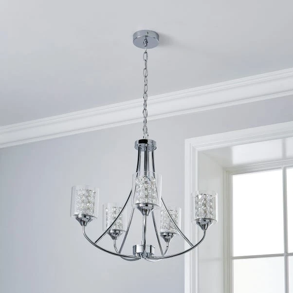 Dunelm Frankie 5 Light Ceiling Fitting 2 Dunelm Frankie 5 Light Ceiling Fitting - Image 2