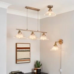 Dunelm Logan Glass 3 Light Nickel Diner Ceiling Fitting 11 Dunelm Logan Glass 3 Light Nickel Diner Ceiling Fitting -Lava Lamp Shop 30755757 alt06