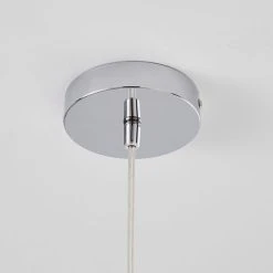Dunelm Sheridan 1 Light Chrome Ceiling Fitting -Lava Lamp Shop 30755763 alt03