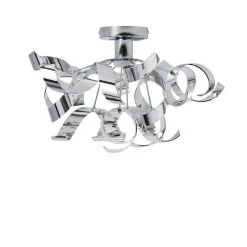 Dunelm Iris Semi Flush Ceiling Fitting 10 Dunelm Iris Semi Flush Ceiling Fitting -Lava Lamp Shop 30755764 alt05