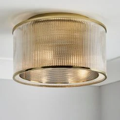 Dunelm Kruze Glass Flush Fitting