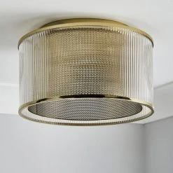 Alternative view of Dunelm Kruze Glass Flush Fitting
