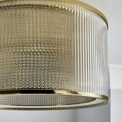 Dunelm Kruze Glass Flush Fitting -Lava Lamp Shop 30755765 alt02