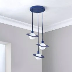 Alternative view of Dunelm Saturn 3 Light Cluster Ceiling Fitting