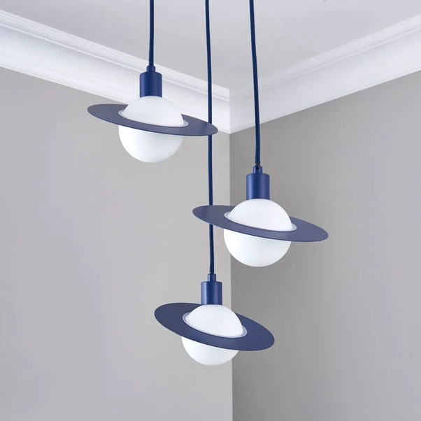 Dunelm Saturn 3 Light Cluster Ceiling Fitting 3 Dunelm Saturn 3 Light Cluster Ceiling Fitting - Image 3
