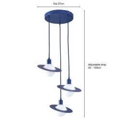 Dunelm Saturn 3 Light Cluster Ceiling Fitting 11 Dunelm Saturn 3 Light Cluster Ceiling Fitting -Lava Lamp Shop 30763137 alt05