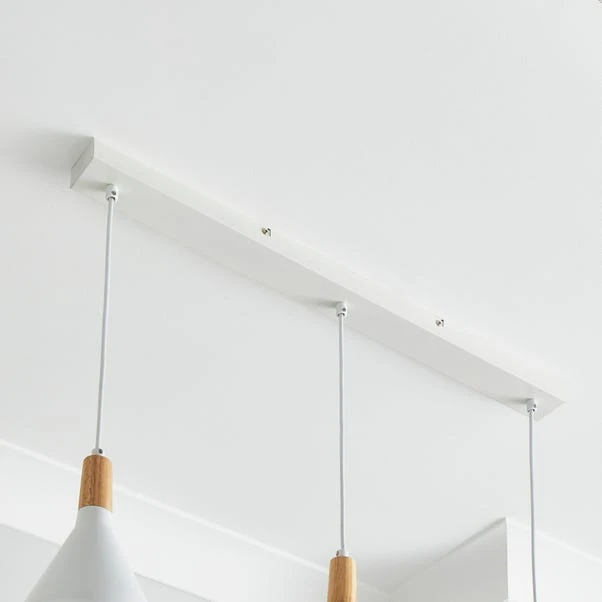 Elements Wolston 3 Light Diner Ceiling Fitting 4 Elements Wolston 3 Light Diner Ceiling Fitting - Image 4