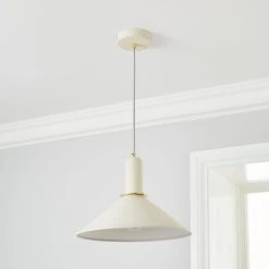 Alternative view of Dunelm Corben 1 Light Pendant Ceiling Fitting