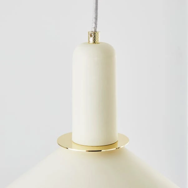 Dunelm Corben 1 Light Pendant Ceiling Fitting 3 Dunelm Corben 1 Light Pendant Ceiling Fitting - Image 3
