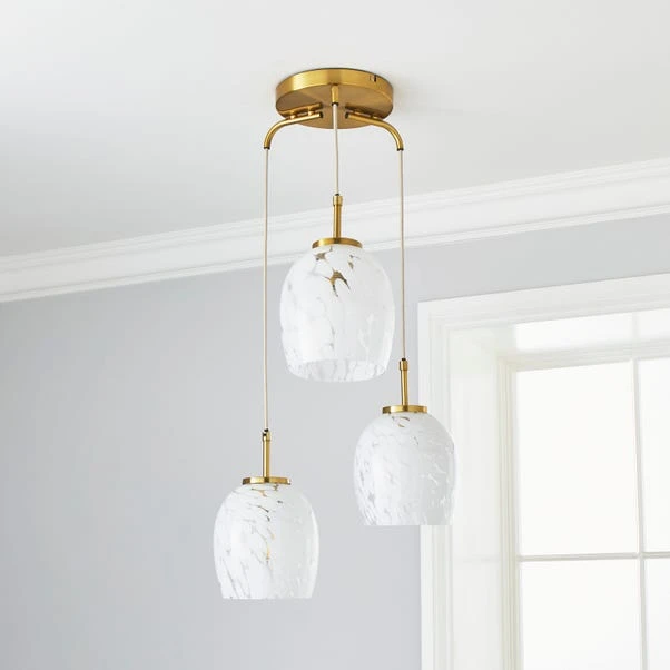 Dunelm Lilo 3 Light Cluster Ceiling Fitting 2 Dunelm Lilo 3 Light Cluster Ceiling Fitting - Image 2