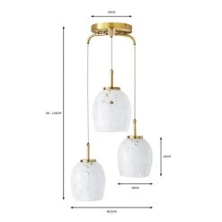 Dunelm Lilo 3 Light Cluster Ceiling Fitting 11 Dunelm Lilo 3 Light Cluster Ceiling Fitting -Lava Lamp Shop 30766264 alt07