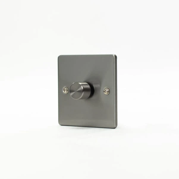 Status 1 Gang 250W 1 Way Stainless Steel Dimmer 3 Status 1 Gang 250W 1 Way Stainless Steel Dimmer - Image 3