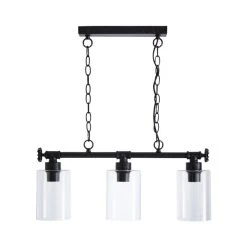 Dunelm Bates 3 Light Ceiling Fitting Industrial -Lava Lamp Shop 30768638 alt05