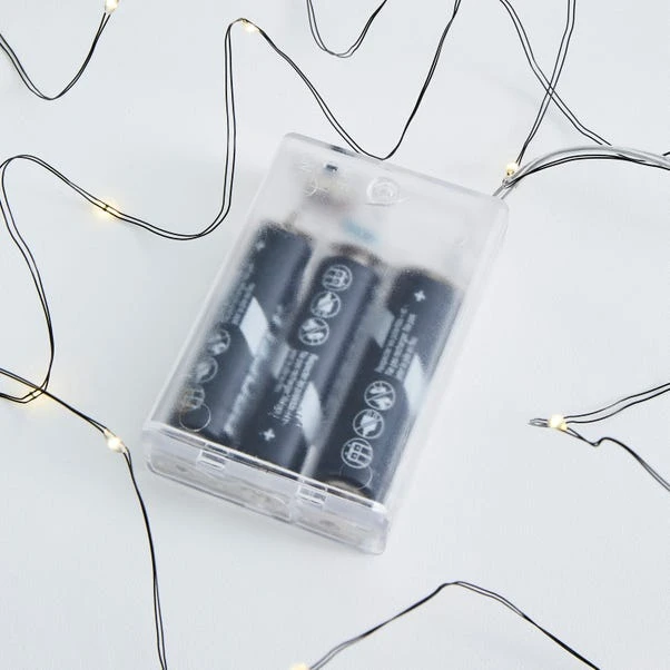 Dunelm 100 Micro LED Wire String Light 4 Dunelm 100 Micro LED Wire String Light - Image 4