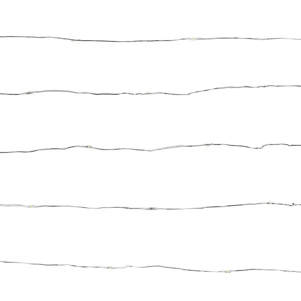 Dunelm 100 Micro LED Wire String Light 5 Dunelm 100 Micro LED Wire String Light - Image 5
