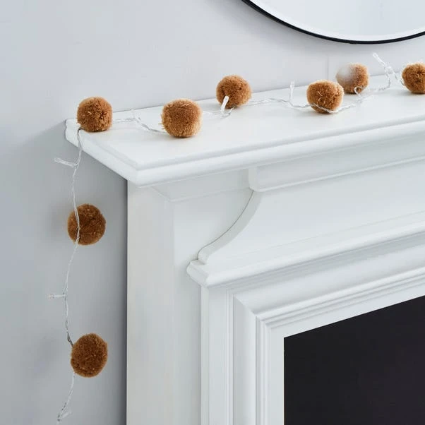 Dunelm Pom Pom String Light 1 Dunelm Pom Pom String Light