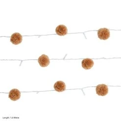 Dunelm Pom Pom String Light 8 Dunelm Pom Pom String Light -Lava Lamp Shop 30768657 alt04