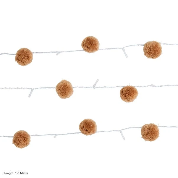 Dunelm Pom Pom String Light 4 Dunelm Pom Pom String Light - Image 4
