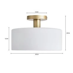 Dunelm Amelie Opal Gold Glass Flush Ceiling Fitting 11 Dunelm Amelie Opal Gold Glass Flush Ceiling Fitting -Lava Lamp Shop 30768668 alt07